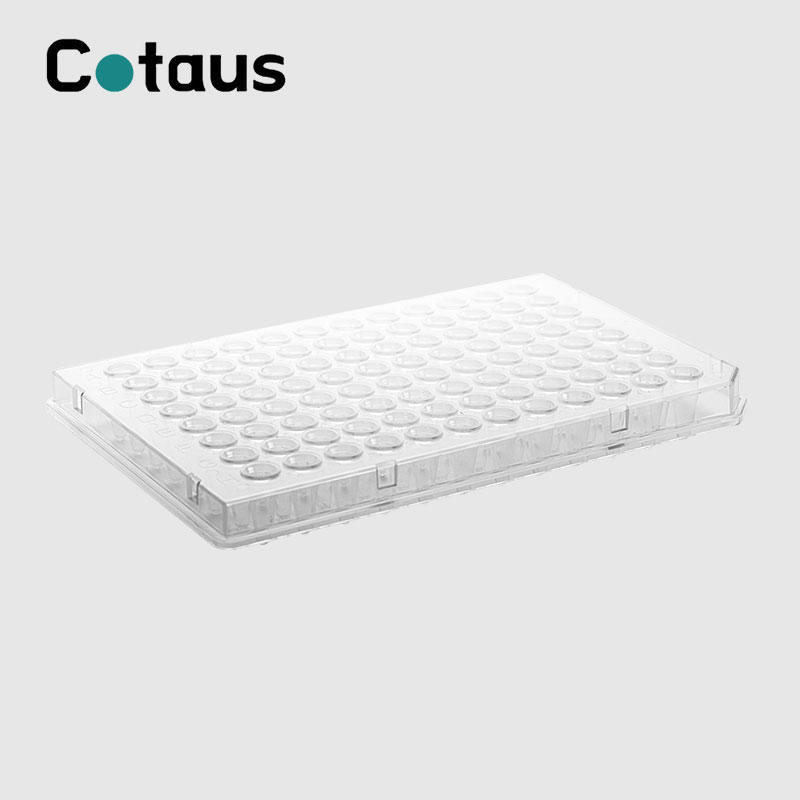 96 Zvakanaka 0.1ml Transparent Half Skirt PCR Plate